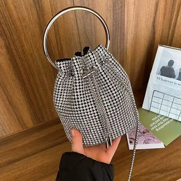 Rhinestones_Party_Bag_Silver_Adults_Dry_Clean_Only